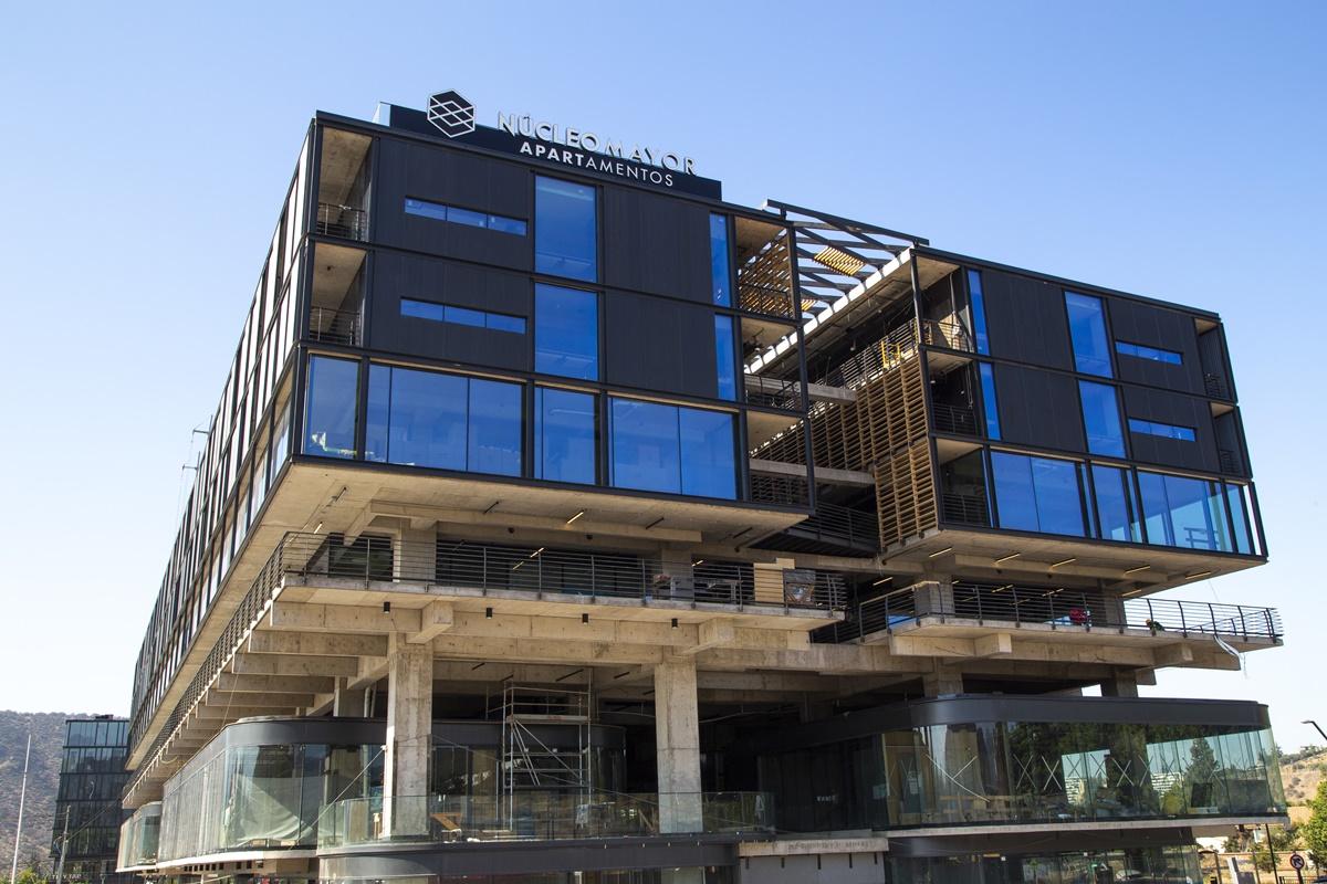 Nucleo Mayor Apart Santiago Exterior foto