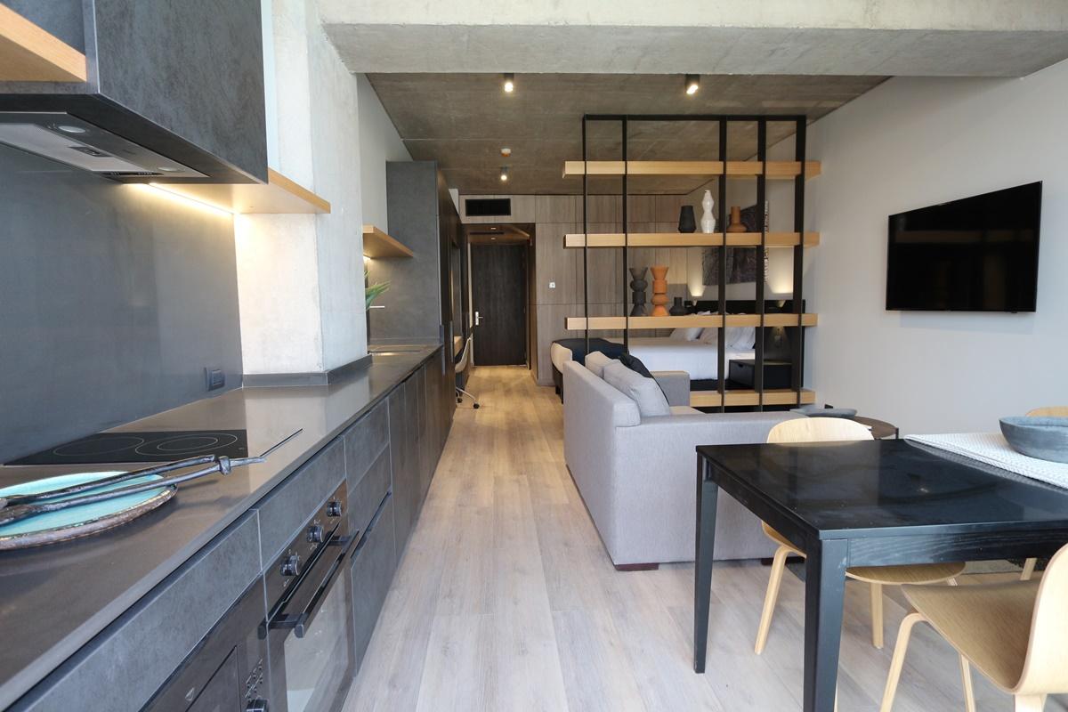 Nucleo Mayor Apart Santiago Exterior foto